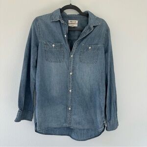 Madewell Denim Button-Up Shirt